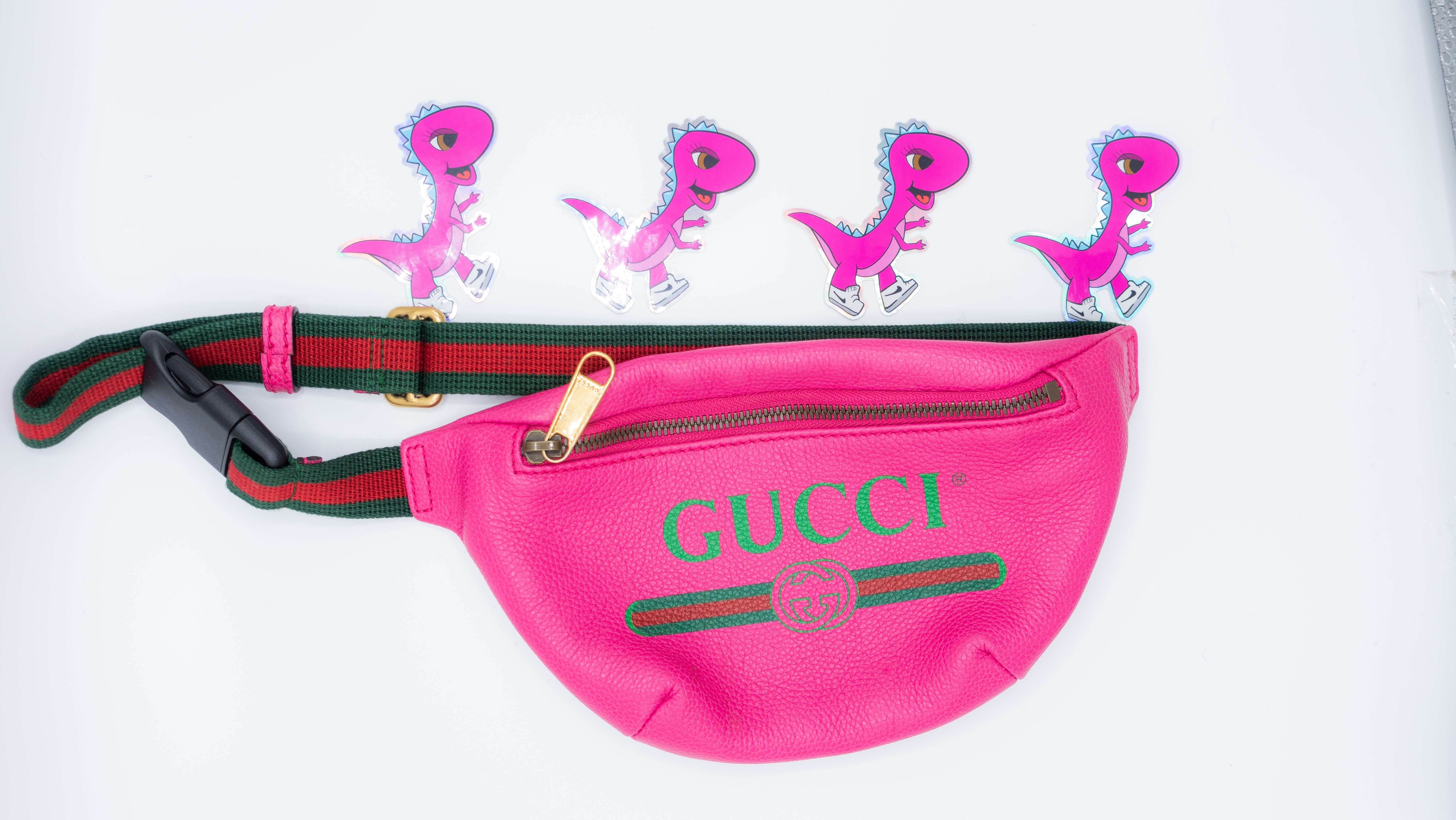 Vintage Gucci Vintage Logo Bag-Pink – Tiny Dinostore